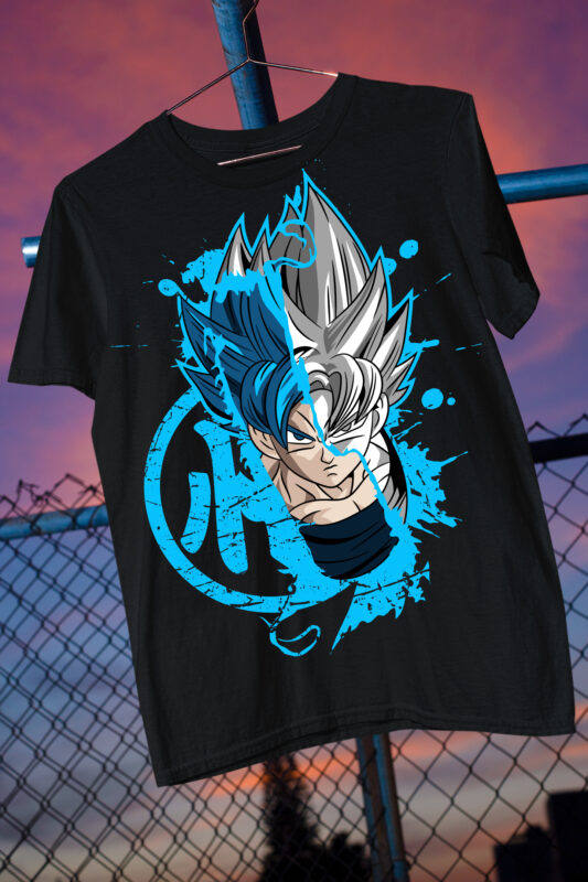 Z fighters Goku Vegeta anime fan art parody best seller