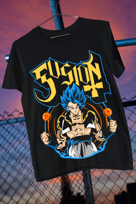 Z fighters Goku Vegeta anime fan art parody best seller