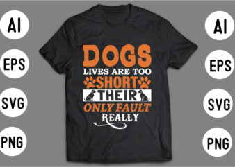 DOG T shirt Design Template