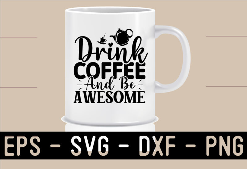 Coffee SVG T shirt Design Bundle