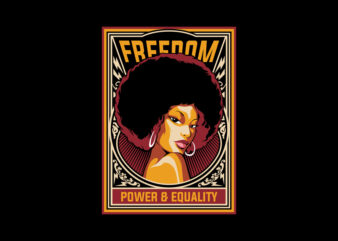 FREEDOM t shirt graphic design