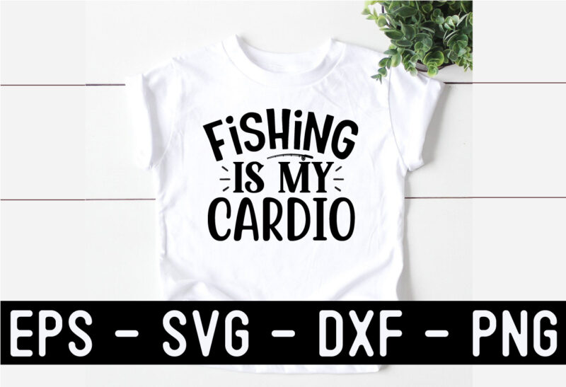 Fishing SVG T shirt Design Bundle