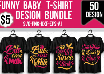 Funny Baby SVG DEsign Bundle