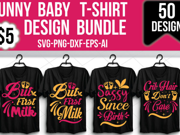 Funny baby svg design bundle