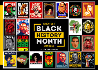 GREATEST BLACK HISTORY MONTH BUNDLES