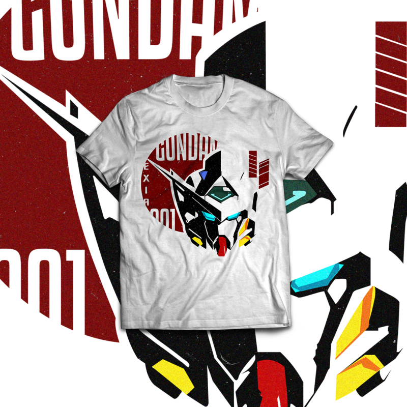 Gundam Head 0.2 T-Shirt Design