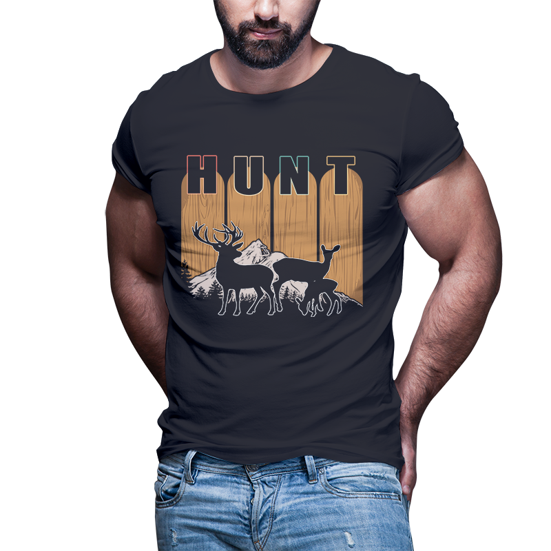 63 HUNTING Tshirt designs bundle editable