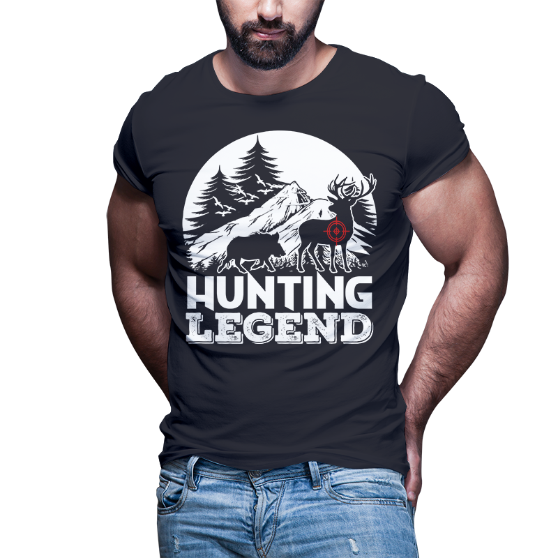 63 HUNTING Tshirt designs bundle editable