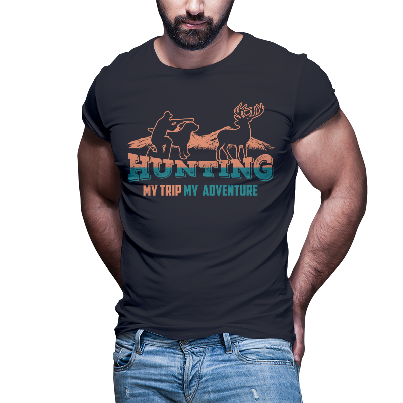 63 HUNTING Tshirt designs bundle editable