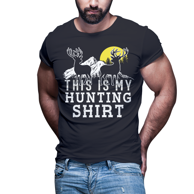 63 HUNTING Tshirt designs bundle editable