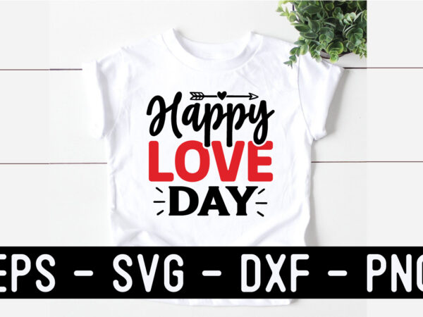 Love svg t shirt design template