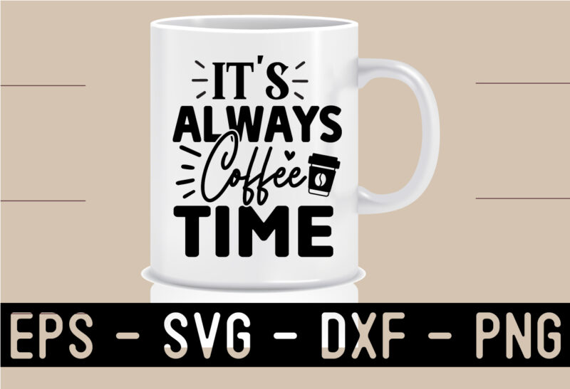 Coffee SVG T shirt Design Template