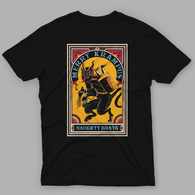 MERRY KRAMPUS - Buy t-shirt designs