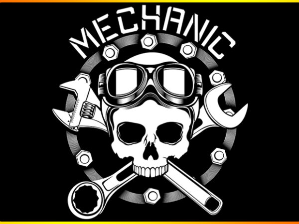 Mechanics t shirt designs for sale