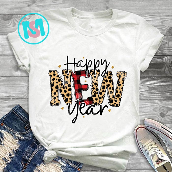 Happy New Year 2022 PNG Bundle | Happy New Year PNG | New Year PNG | Cheers 2022 Saying | New Year's Eve Quote