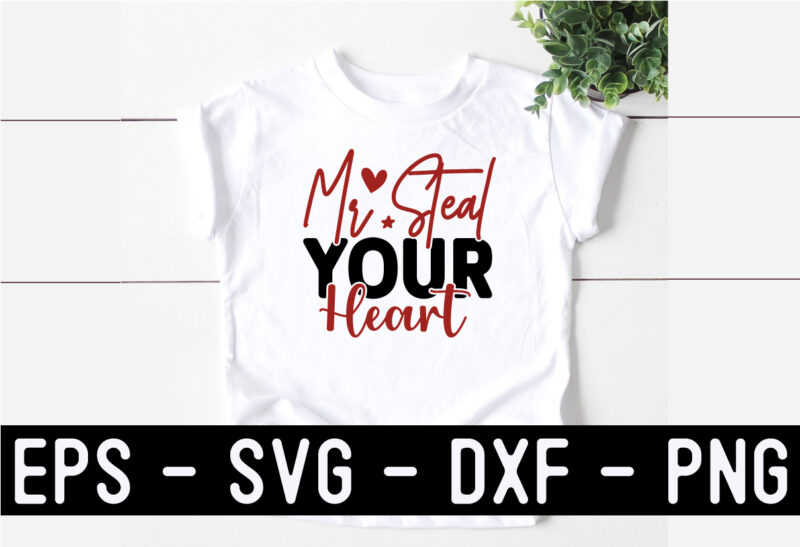 valentine SVG T shirt Design Bundle