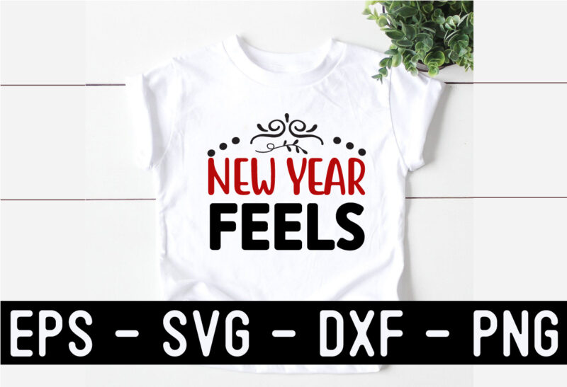 New Year SVG T shirt design Bundle