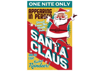 ONE NITE ONLY SANTA CLAUS
