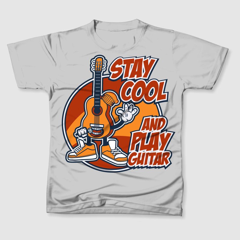 PLAY GUITAR CARTOON