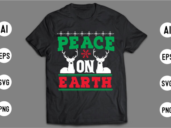 Christmas T shirt Design Template - Buy t-shirt designs