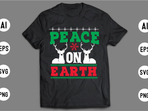 Christmas t shirt design template