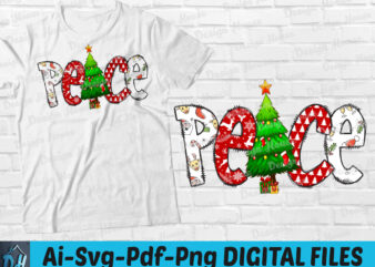 Peace t-shirt design, Peace SVG, Christmas Peace shirt, Peace Santa tshirt, Funny Peace love santa tshirt, Peace love santa sweatshirts & hoodies