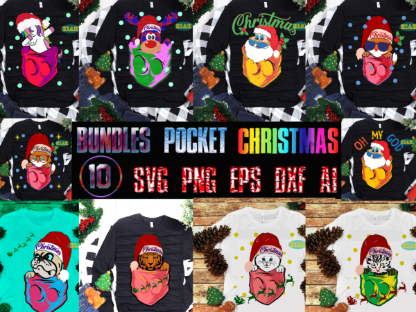 Pocket christmas svg 10 bundles, animals svg, animals vector, animals christmas, 10 pocket christmas animals bundles tshirt designs, christmas pocket bundle, bundle pocket christmas, bundles pocket christmas, bundle pocket, bundles
