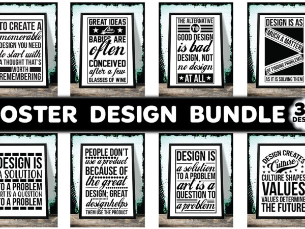Poster design bundle Poster design bundle