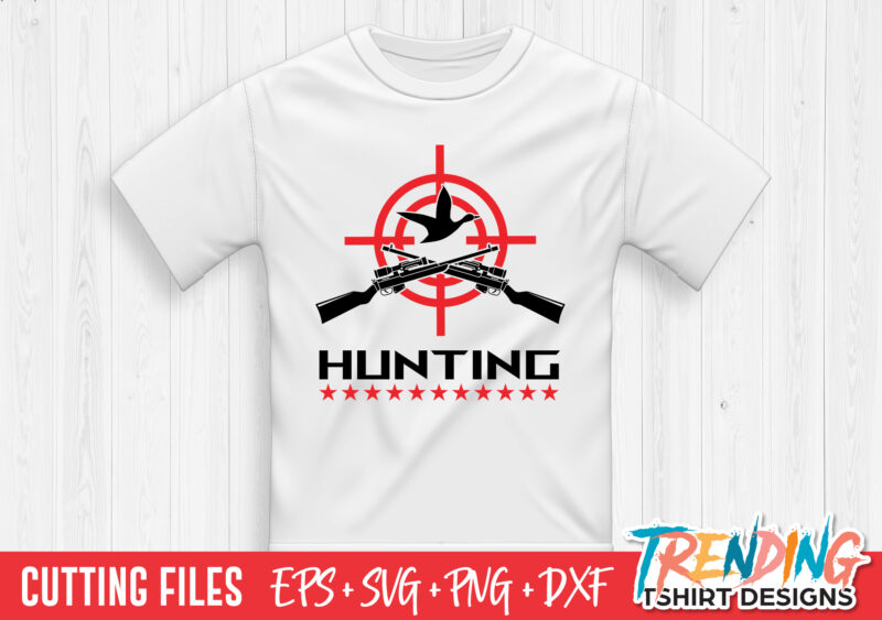 Hunting SVG T-Shirt Design