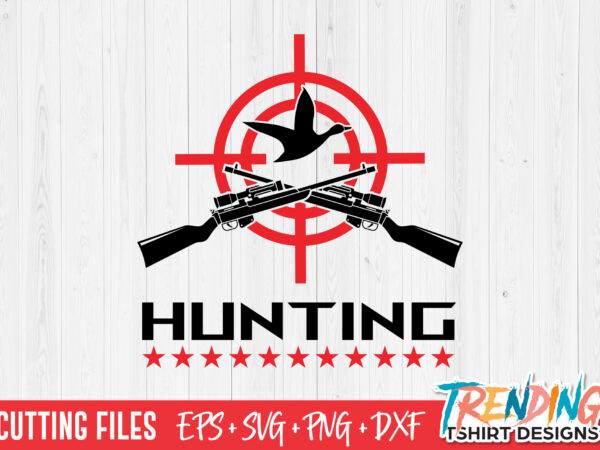 Hunting svg t-shirt design