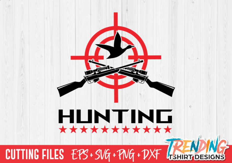 Hunting SVG T-Shirt Design