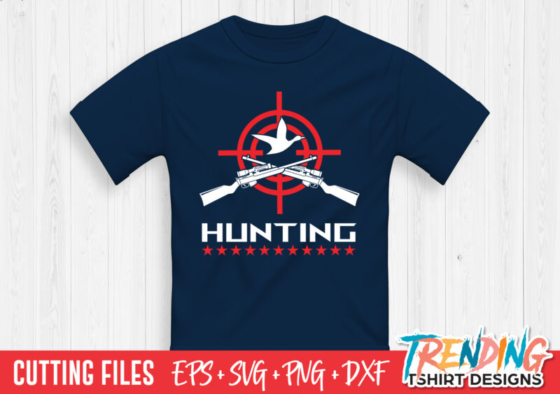 Hunting SVG T-Shirt Design