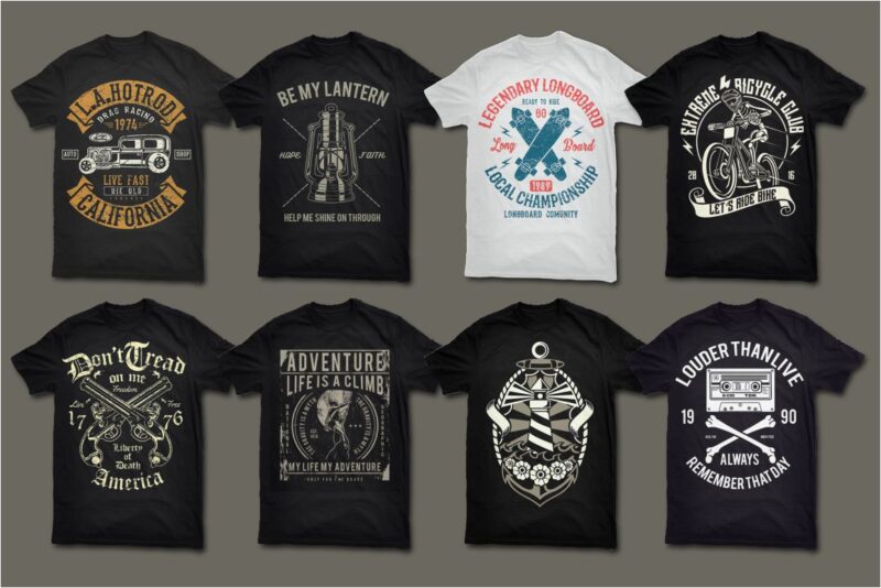 500 Tshirt Designs BUNDLE