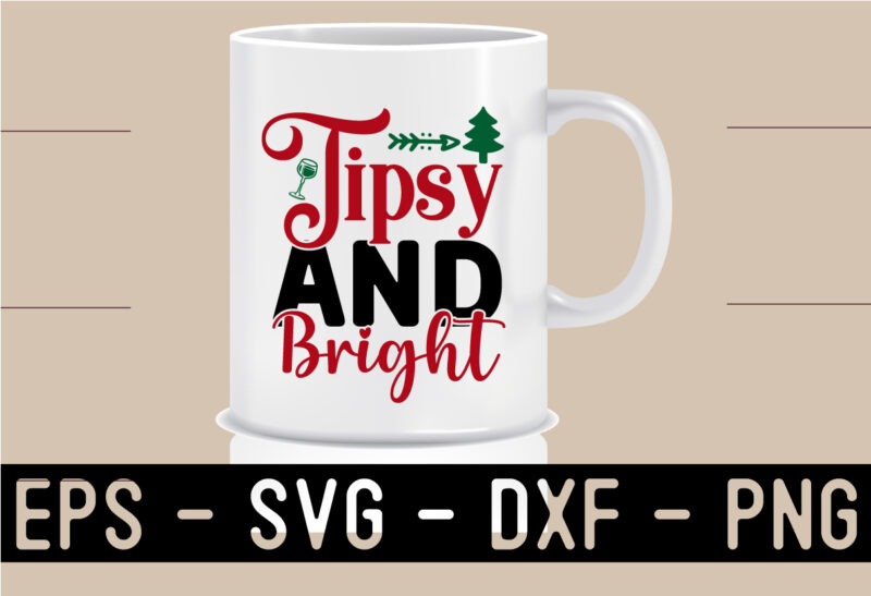 Christmas SVG Mug Design Bundle