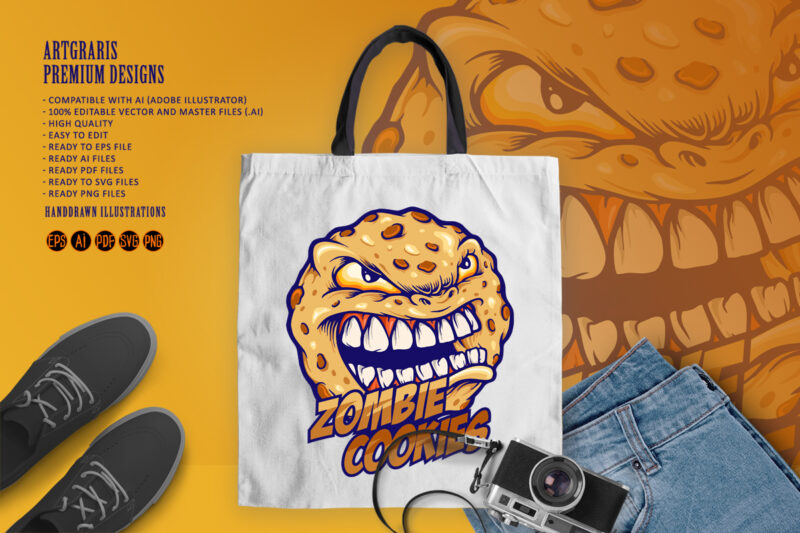 Cookies Angry Zombie Biscuit Mod