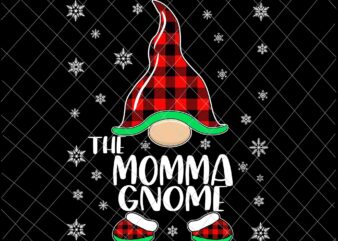 The Momma Gnome Svg, Gnome Buffalo Plaid Christmas Svg, Christmas Gnomies Svg, Christmas Gnome Svg
