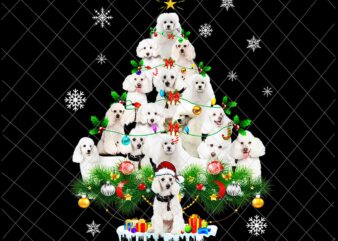 Funny Poodle Christmas Tree Png, Poodle Christmas Png, Poodle Tree Png, Dog Tree Png, Christmas Dog Png