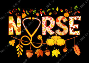 Nurse Thanksgiving Png, Health Worker Png, Nursing Fall Png, Nurse Png, Thanksgiving Day Png, Turkey Png