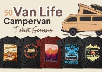 Van life campervan t-shirt designs bundle, Van life quotes, Campervan quotes, Digital nomad t shirt design collection, camper t shirt designs, Adventure with car