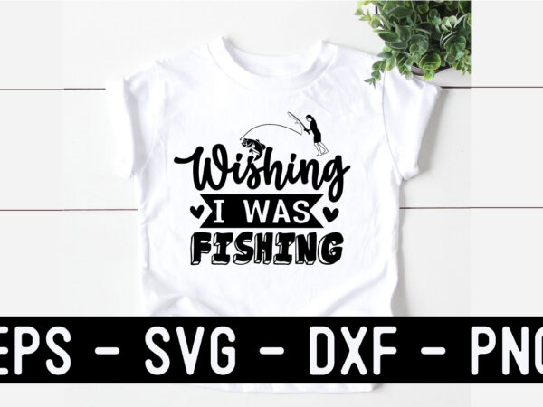 Fishing svg t shirt design template