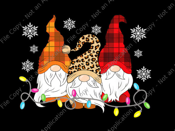 Funny leopard print plaid xmas gnome christmas, gnome christmas png, gnome png, christmas png, red gnome png t shirt graphic design
