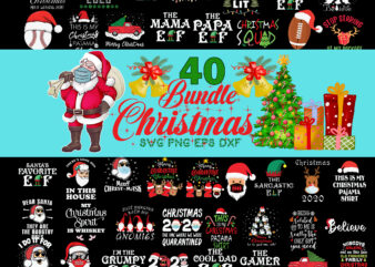 40 Christmas bundle svg, christmas svg, snow svg, santa svg, merry christmas svg, bundle christmas svg, tree christmas svg, santa svg, bundle christmas svg, christmas bundles, xmas bundle, Quote Christmas Svg,