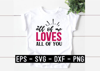 valentine SVG T shirt Design Template