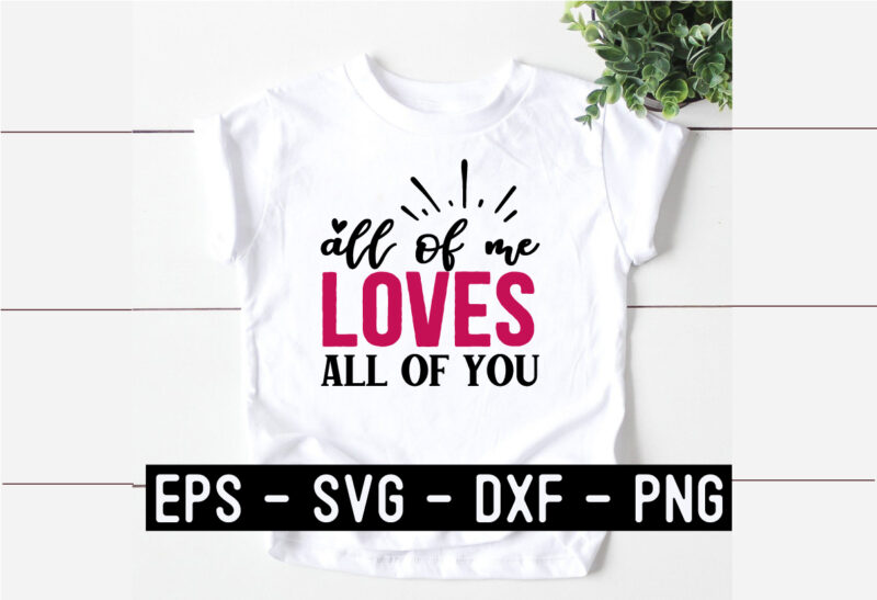 valentine SVG T shirt Design Template