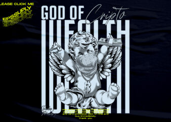 baby god of wealth, streetwear design