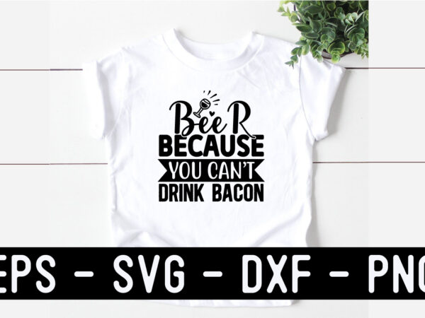 Beer svg t shirt design template