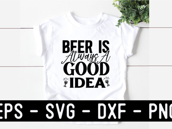 Beer svg t shirt design template