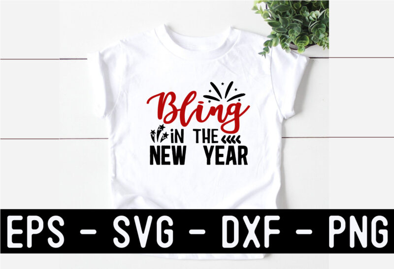 New Year SVG T shirt design Bundle