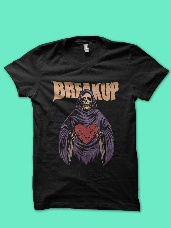 grim reaper t-shirt design bundle