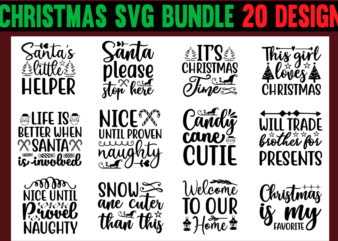 Christmas svg bundle Christmas svg t shirt design template